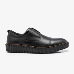 Sapato Social Marino Couro Preto
